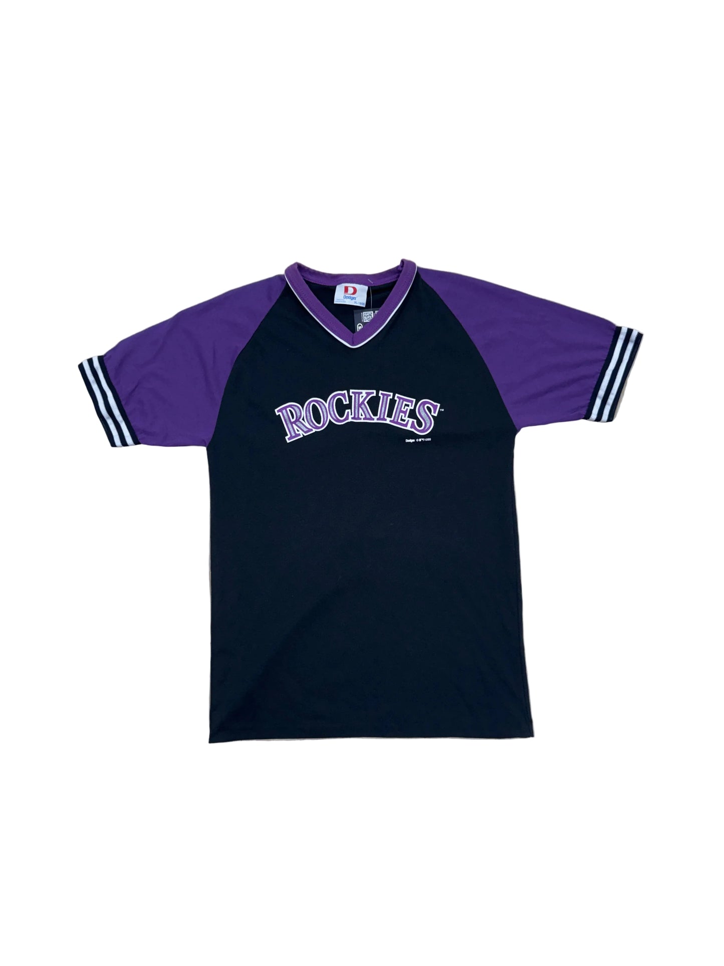 Vintage 1995 Colorado Rockies T-Shirt - Medium
