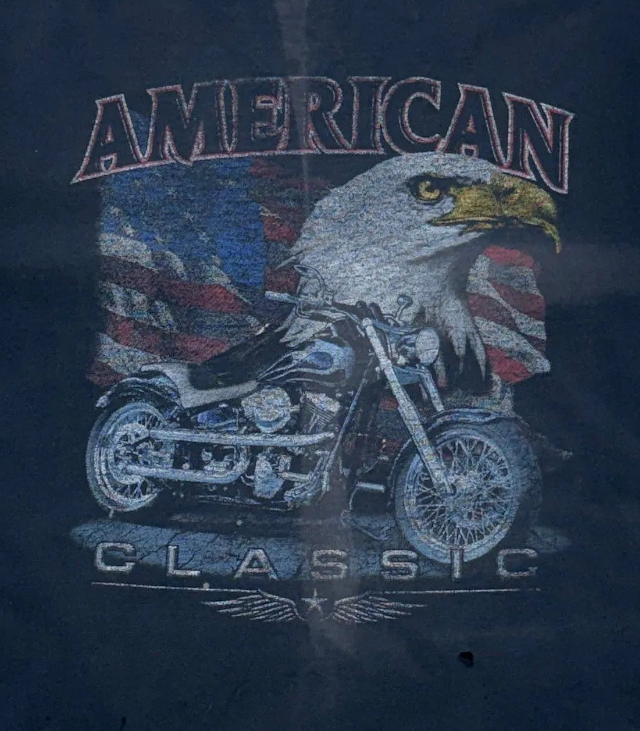 Vintage American Classic Biker Fader T-Shirt