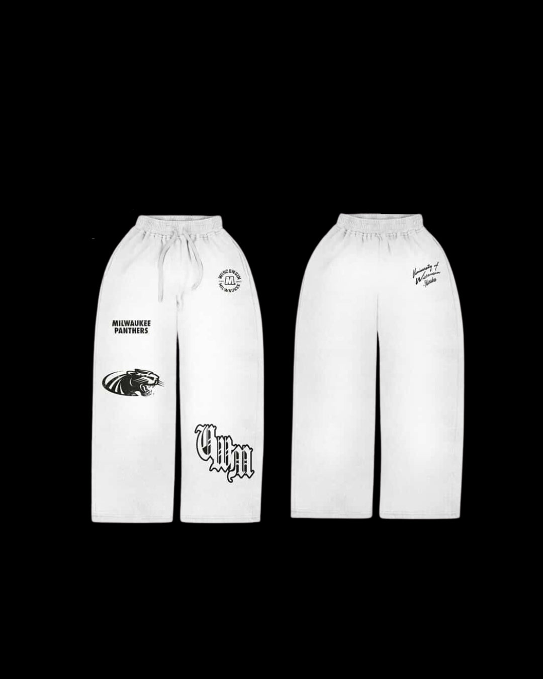 UW-Milwaukee x All Goods Ivory Sweatpants (PREORDER)