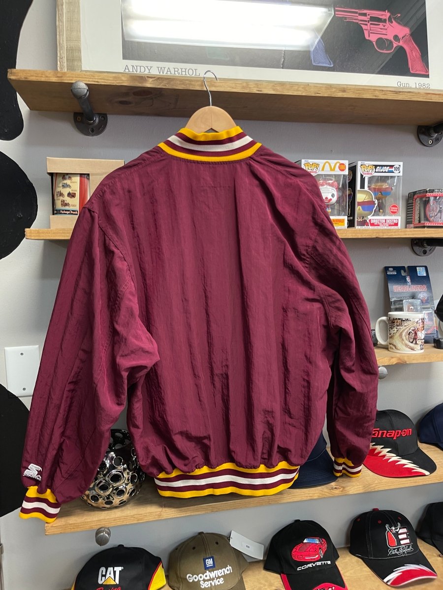 1980s Chicago Wolves NHL Windbreaker Pull Over - ALL GOODS - ALL GOODS