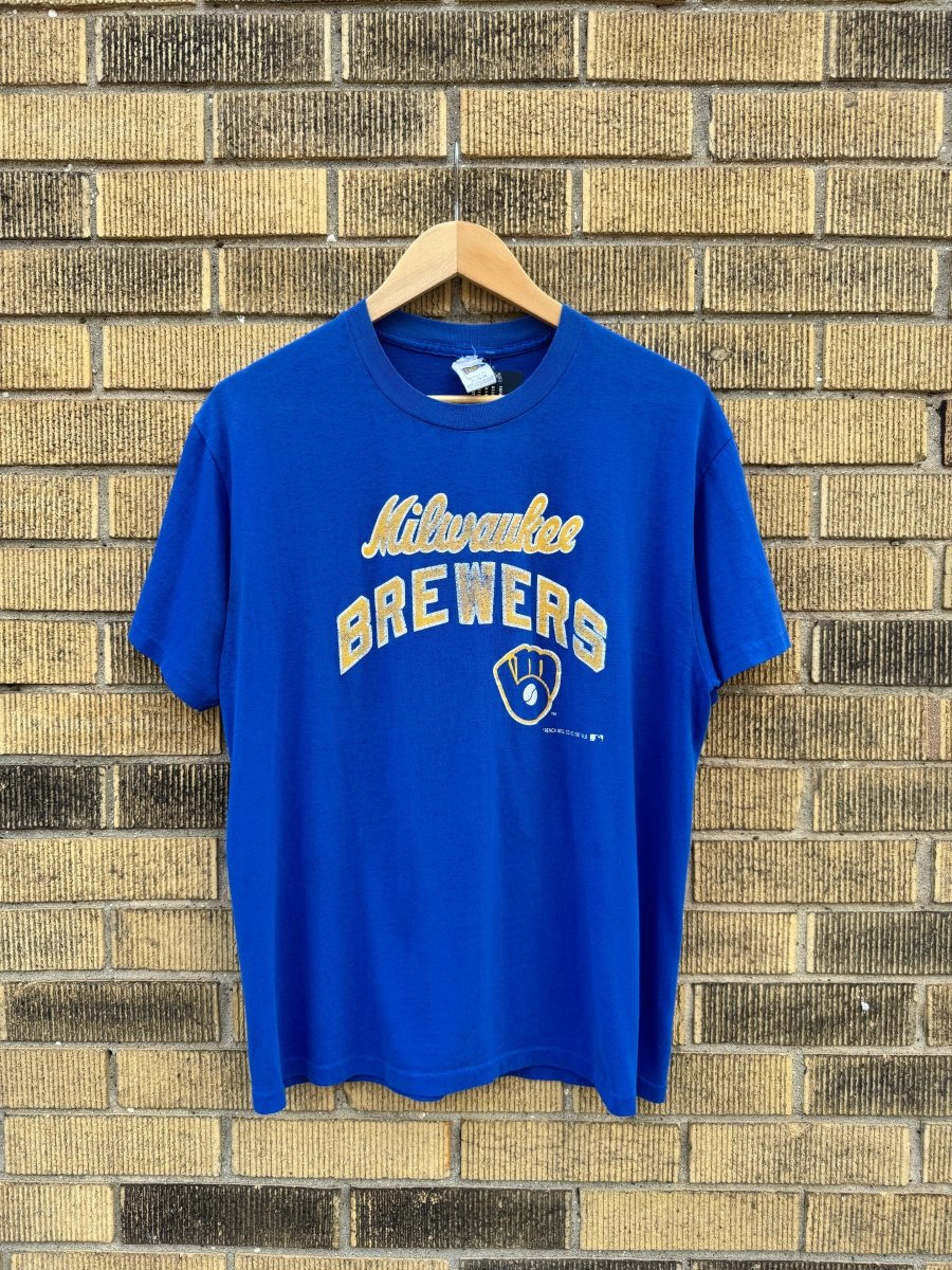 1987 Milwaukee Brewers Shirt - Medium - ALL GOODS - ALL GOODS