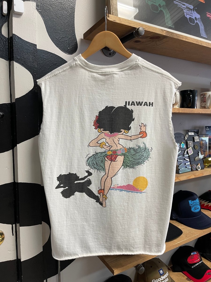 1990 Betty Boop Hawaii Cut Off - Medium - ALL GOODS - ALL GOODS