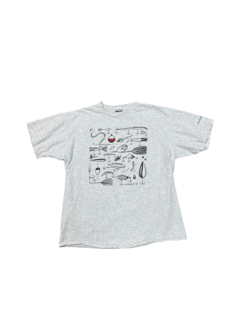 1990 Fishing Lure Shirt - XL - ALL GOODS - ALL GOODS