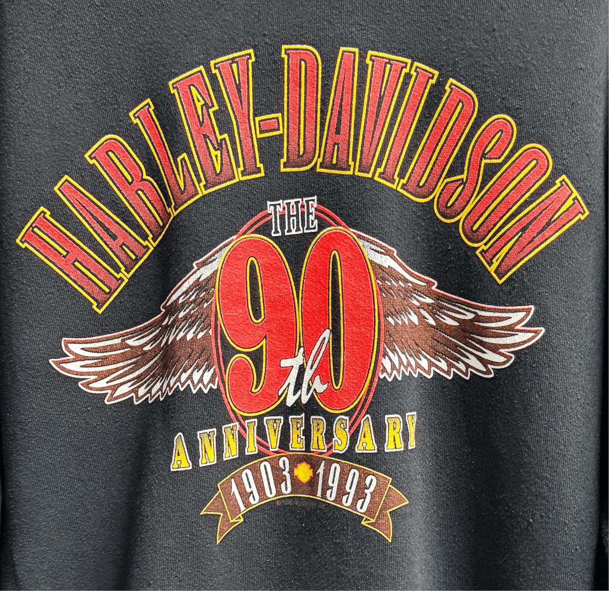 1992 Harley Davidson Crewneck - Large - ALL GOODS - ALL GOODS