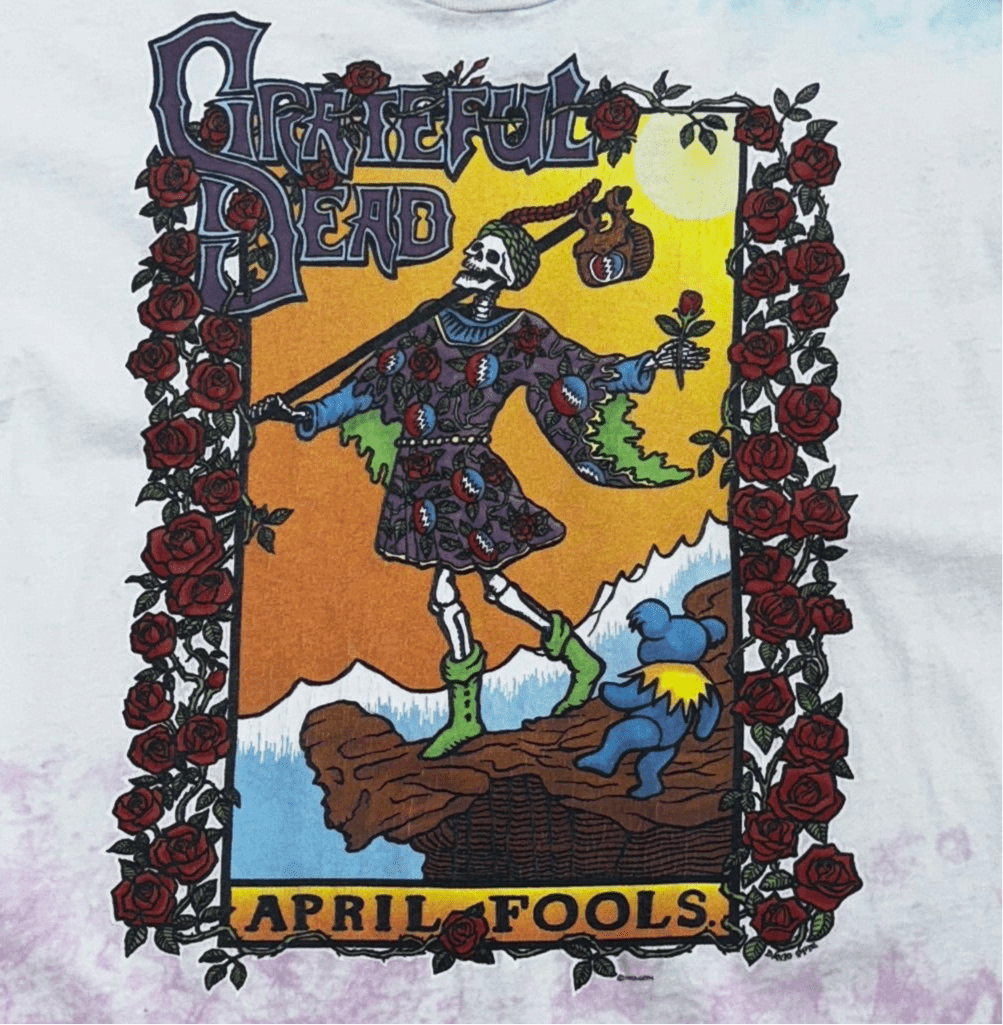1993 Grateful Dead April Fools T-Shirt - XL - ALL GOODS - ALL GOODS