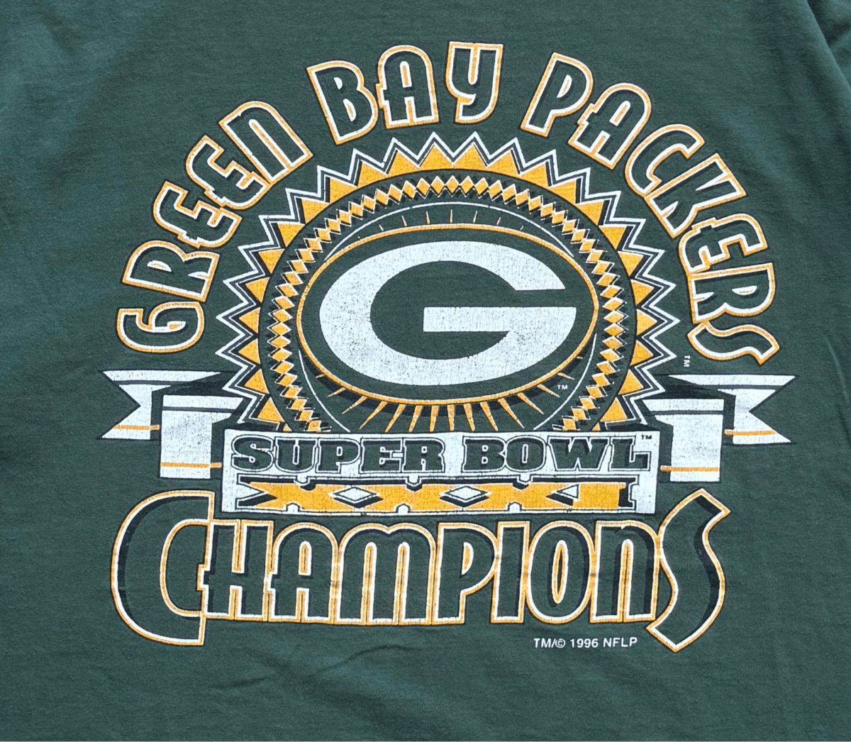 1996 Green Bay Packers Tee - 2XL - ALL GOODS - ALL GOODS