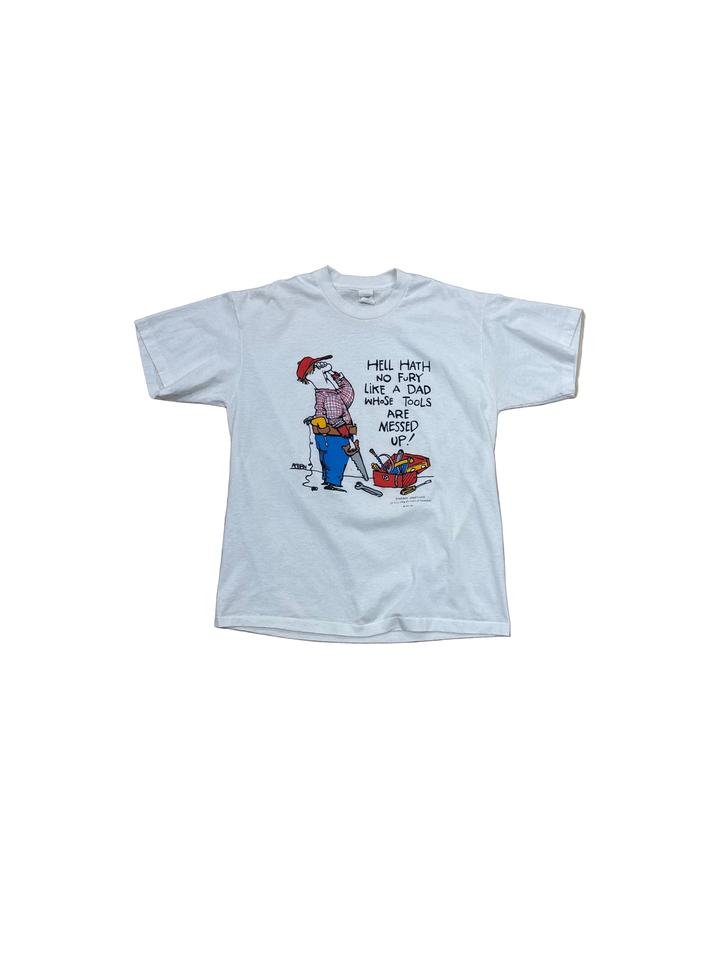 Vintage 1980s Hallmark Funny Tee - Large