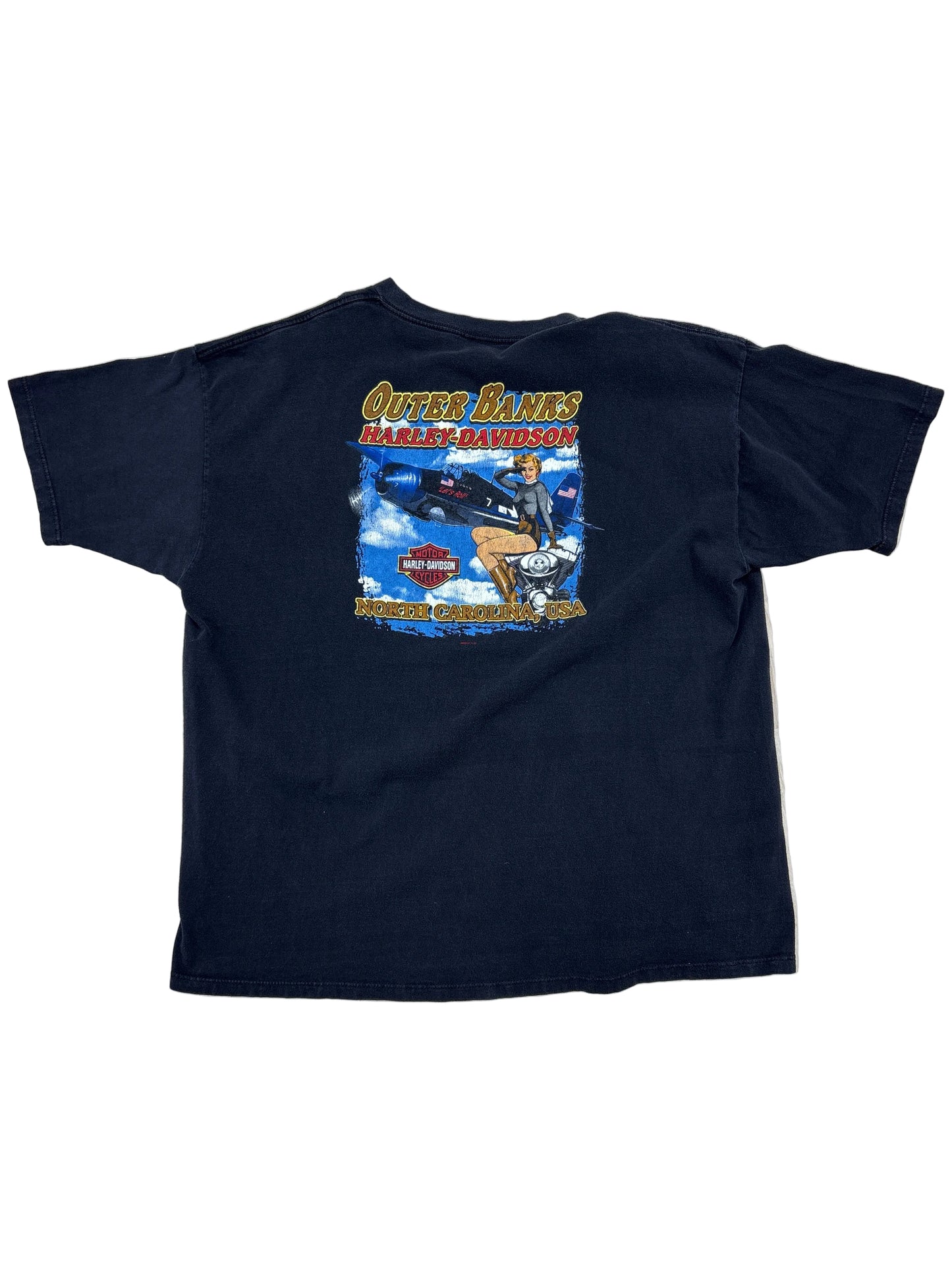 Outer Banks Harley Davidson T-Shirt-3XL