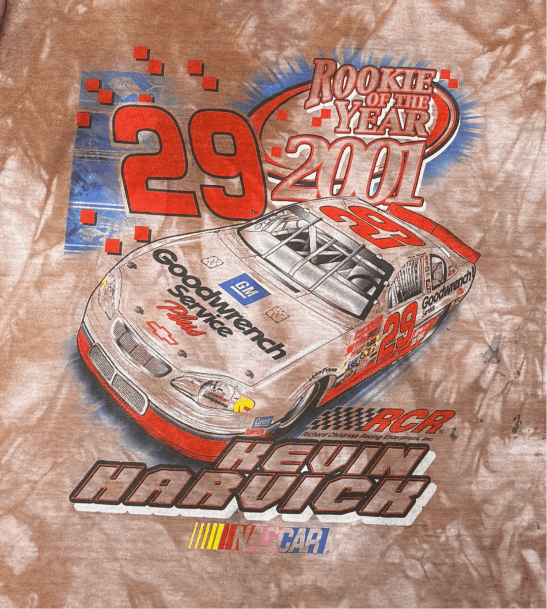 2001 Kevin Harvick NASCAR T-Shirt - Large - ALL GOODS - ALL GOODS