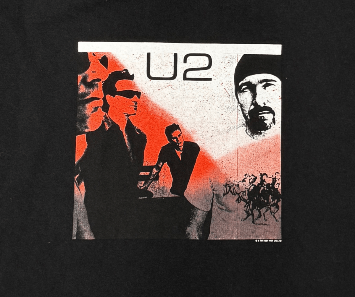 2001 U2 Elevation Tour T-Shirt - Medium - ALL GOODS - ALL GOODS