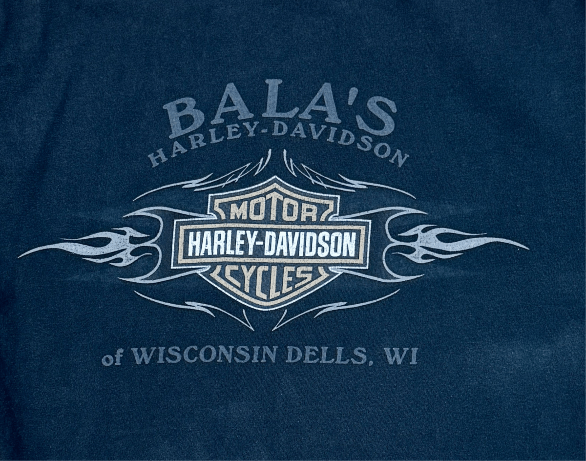 2005 Harley Davidson Tribal Tee - Small - ALL GOODS - ALL GOODS