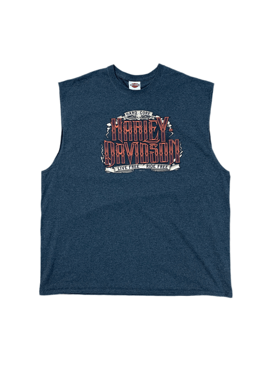 2014 Harley Davidson Cut Off - 2XL - ALL GOODS - ALL GOODS