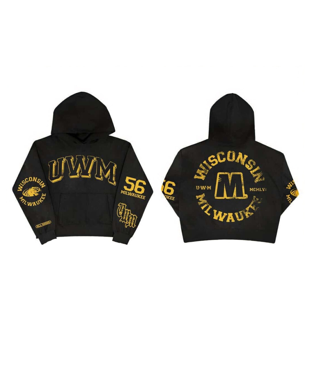 UW-Milwaukee x All Goods Onyx Pullover Hoodie (PREORDER)