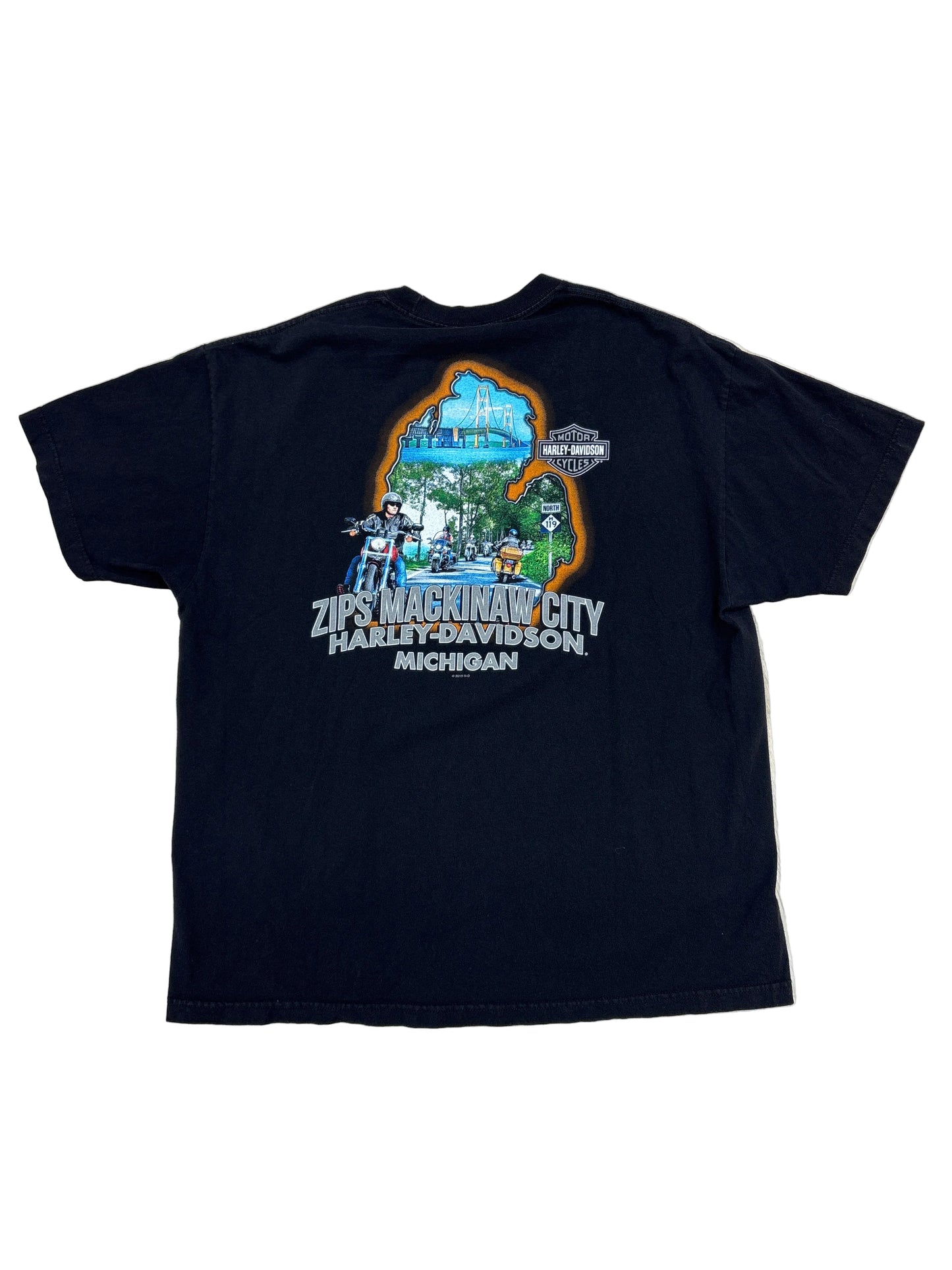 Harley Davidson Michigan T-Shirt-2XL