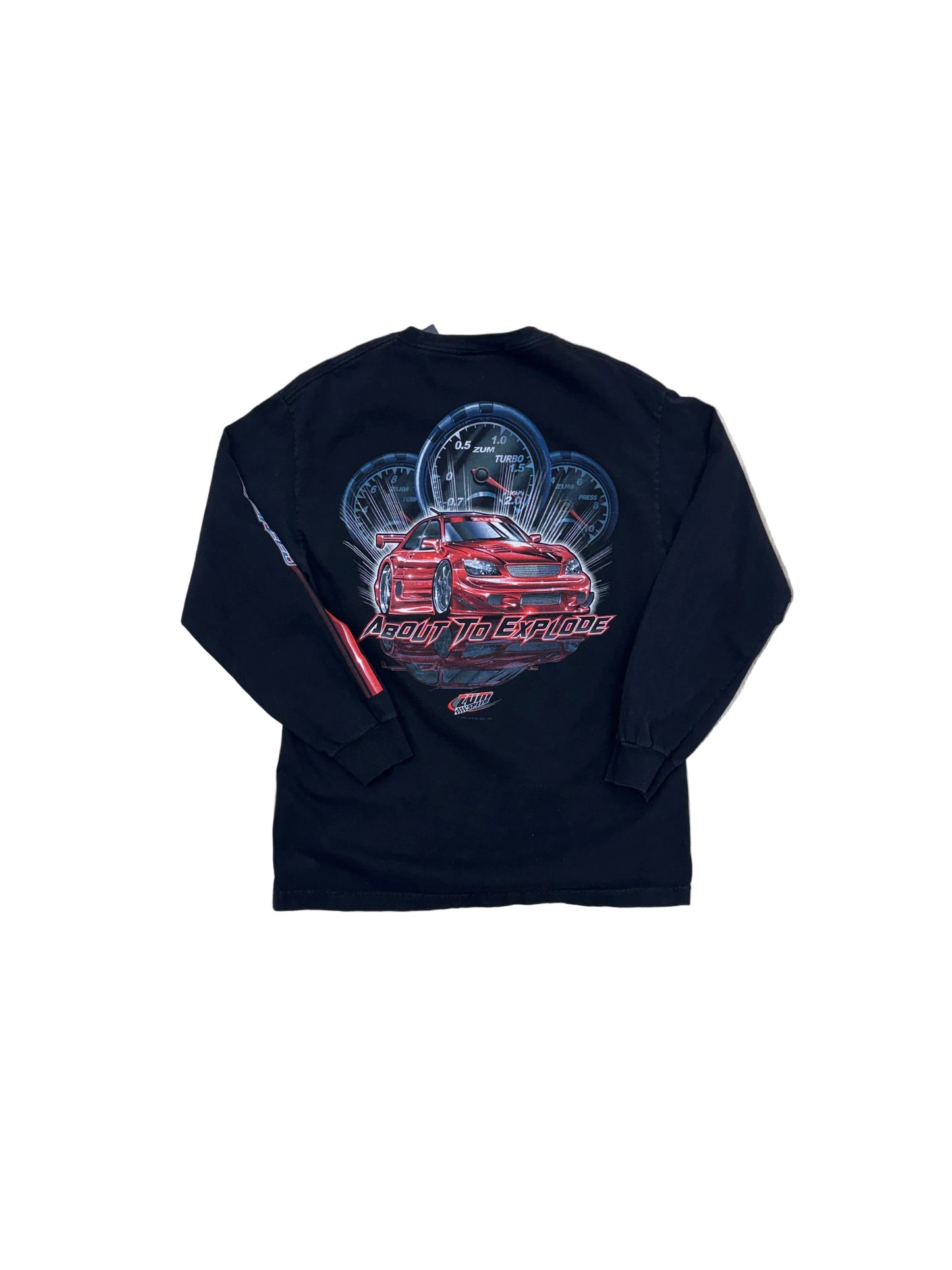 Y2K Zum Turbo Car T-Shirt - Medium