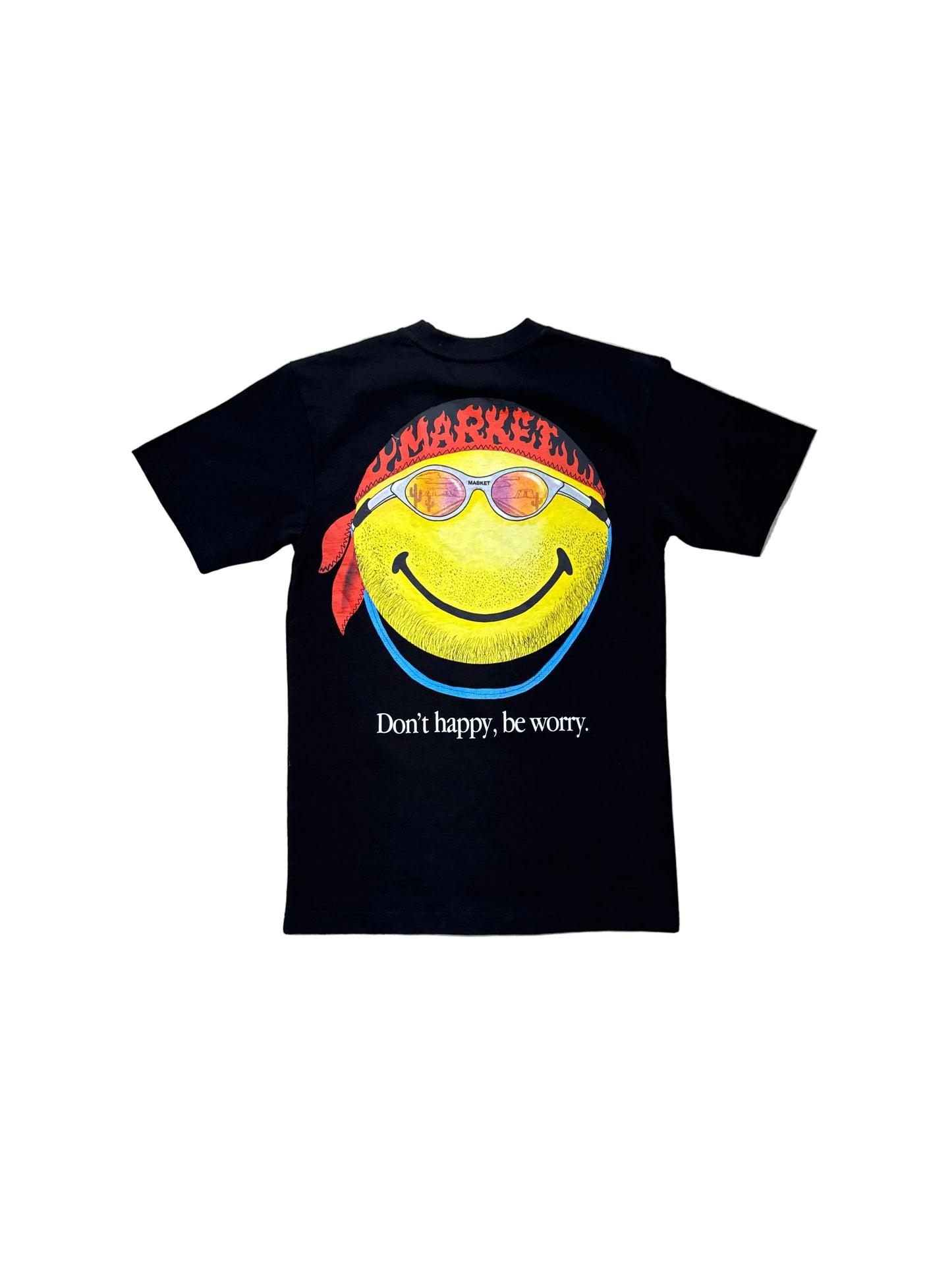 Vintage Market Smiley Face T-Shirt - Small