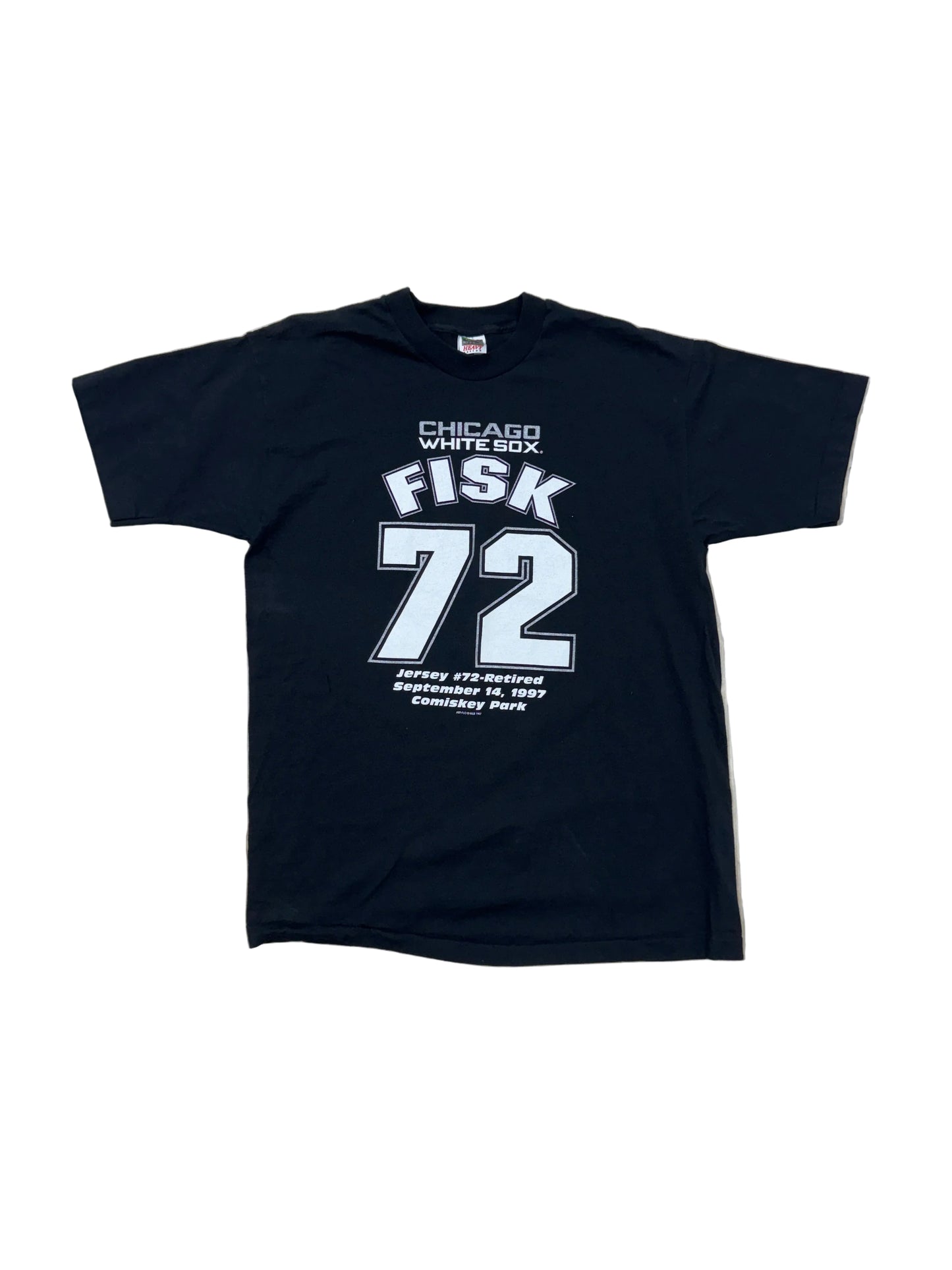 1997 Chicago White Sox Fisk Retirement T-Shirt - 2XL