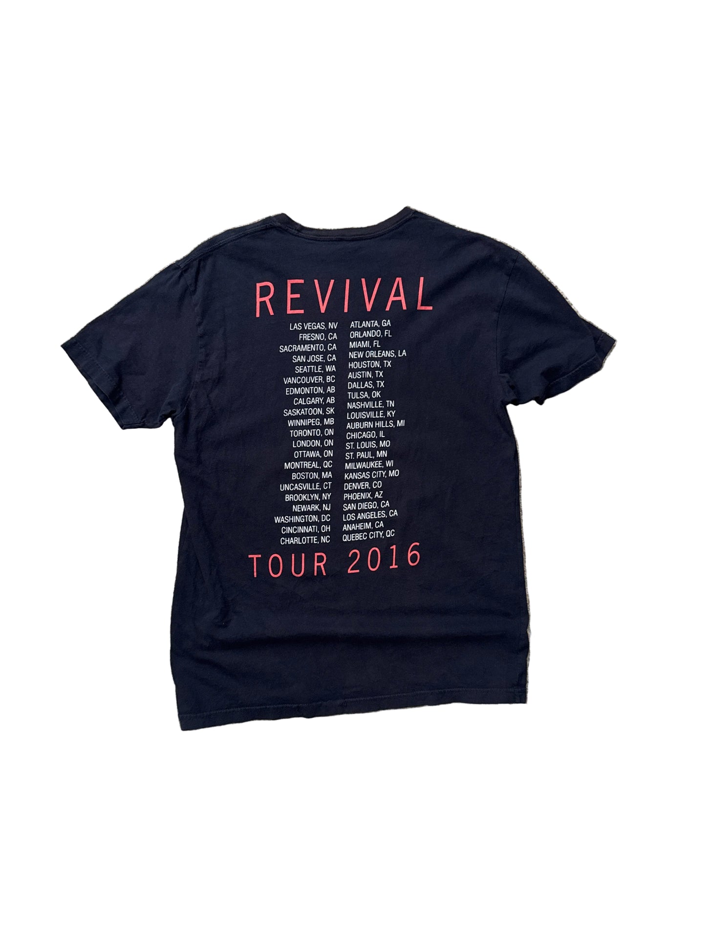 Vintage 2016 Selena Gomez Revival Tour T-Shirt - Medium