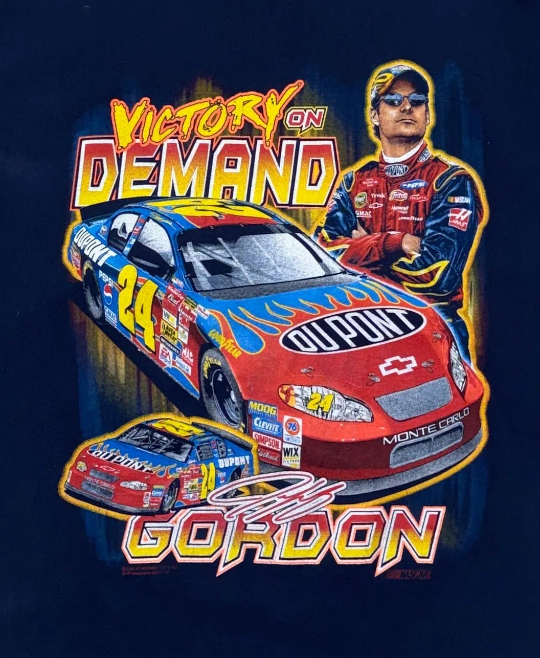 Vintage 2002 NASCAR Jeff Gordon T-Shirt - Large