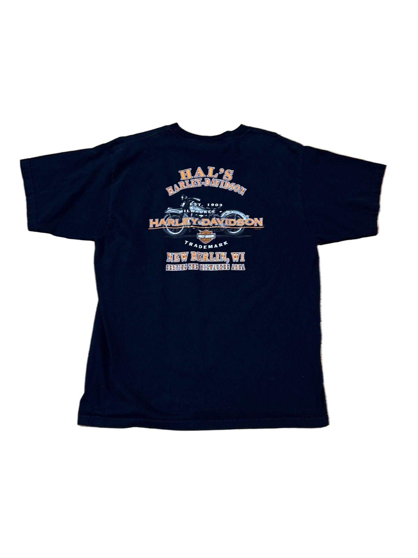 Live Free Harley Davidson T-Shirt-2XL