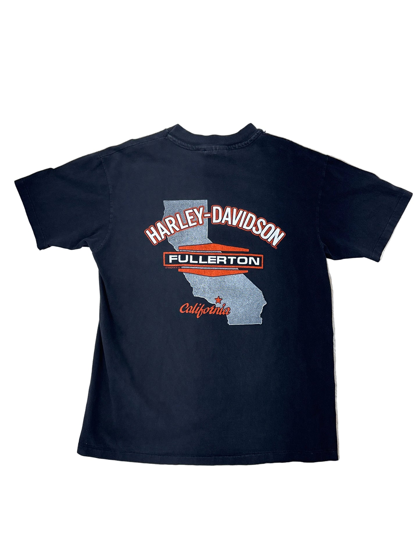 Night Flight Harley Davidson T-Shirt-Large