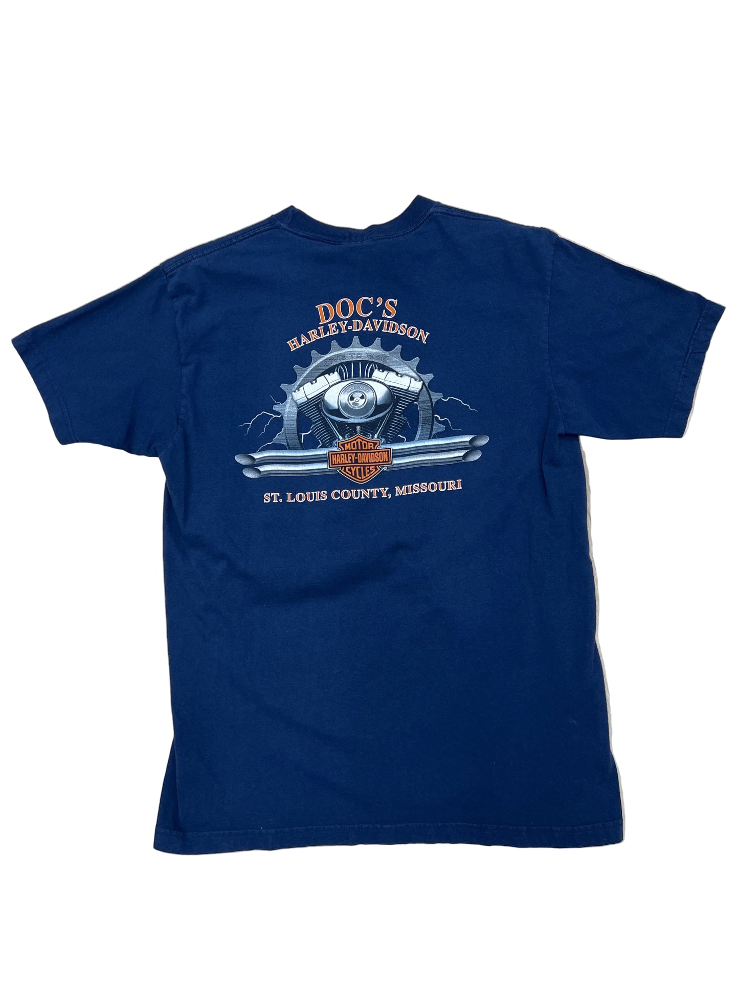 Vintage 2007 Back Off Harley Davidson T-Shirt