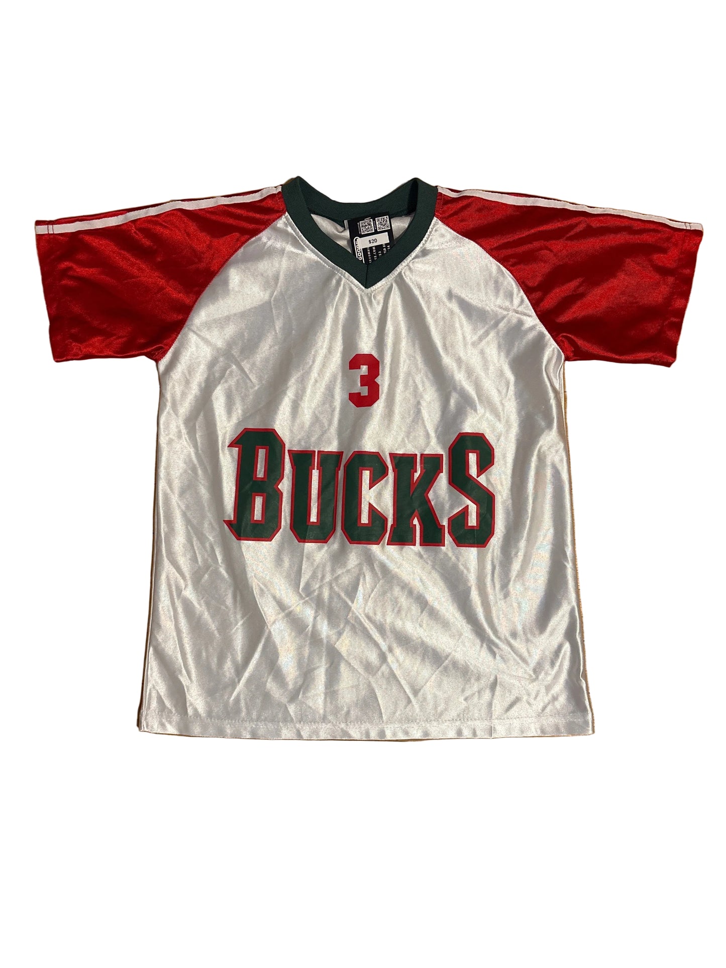 #3 Bucks Jersey-Kids XL