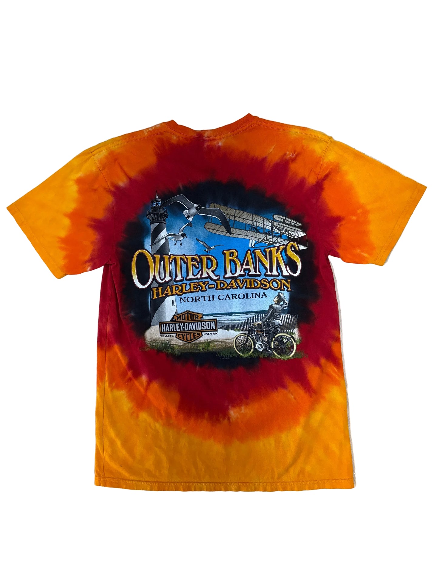 Outer Banks Harley Davidson North Carolina T-Shirt-Medium