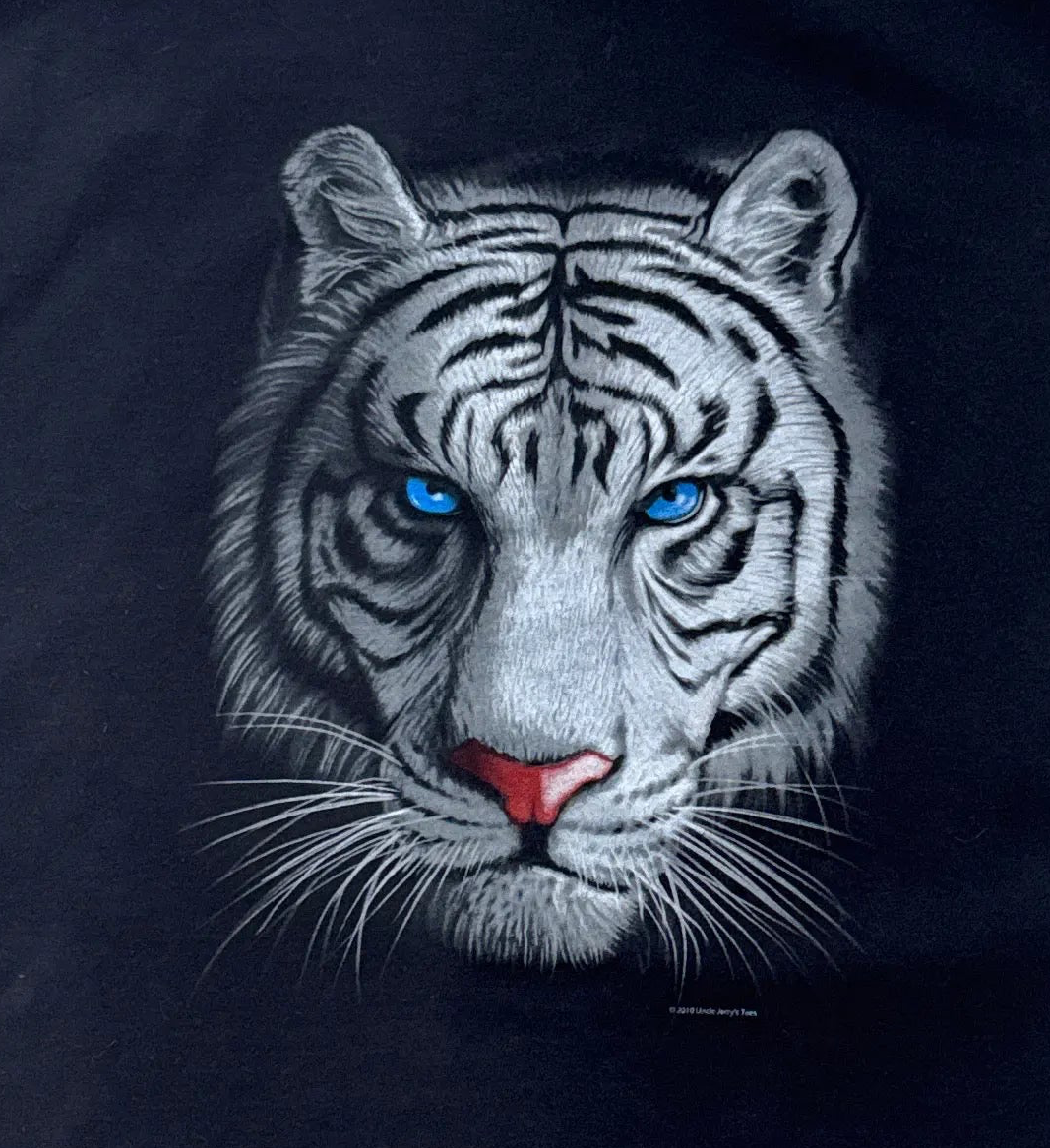 2010 White Tiger T-Shirt - XL