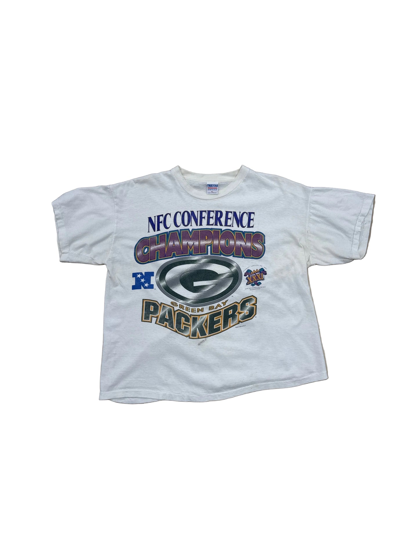 1996 Green Bay Packers T-Shirt - Large