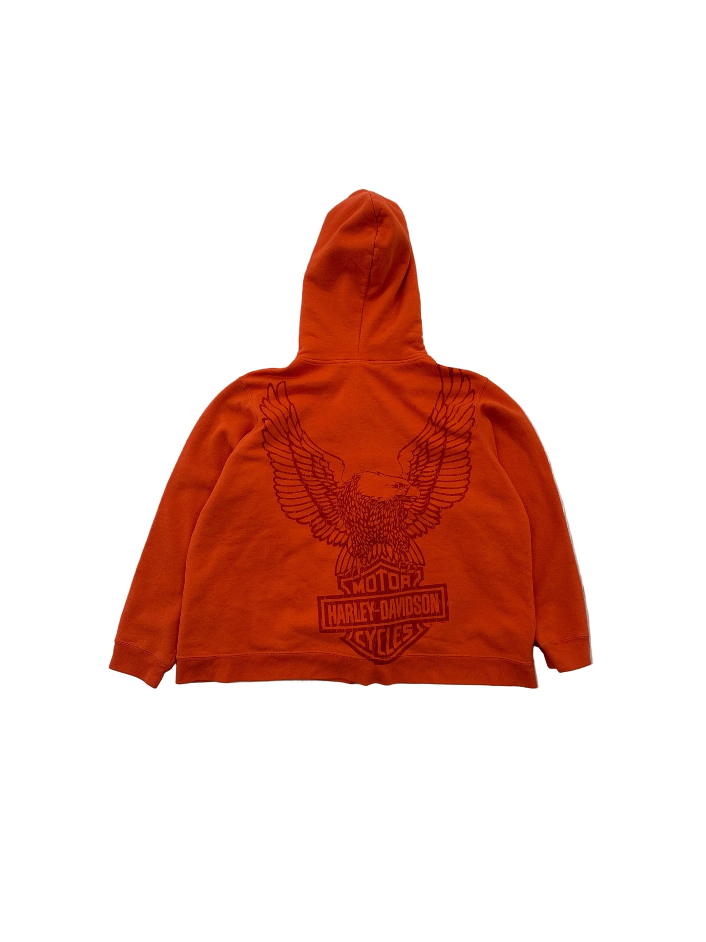 2000s Harley Davidson Zip Up Hoodie - XL