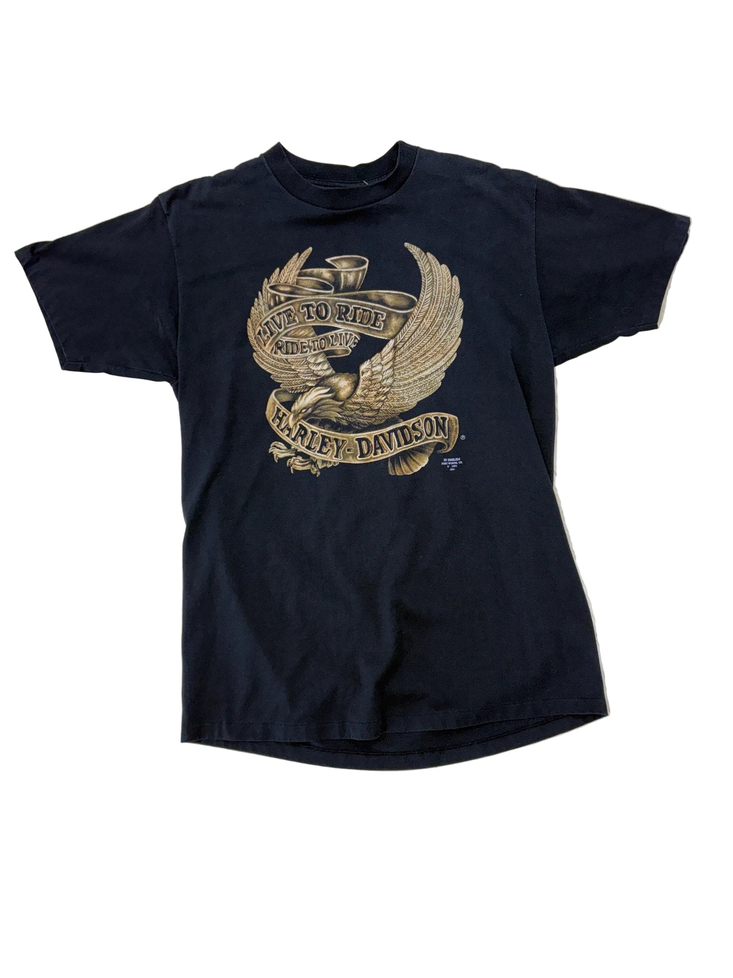 Live To Ride Harley Davidson T-Shirt-XL