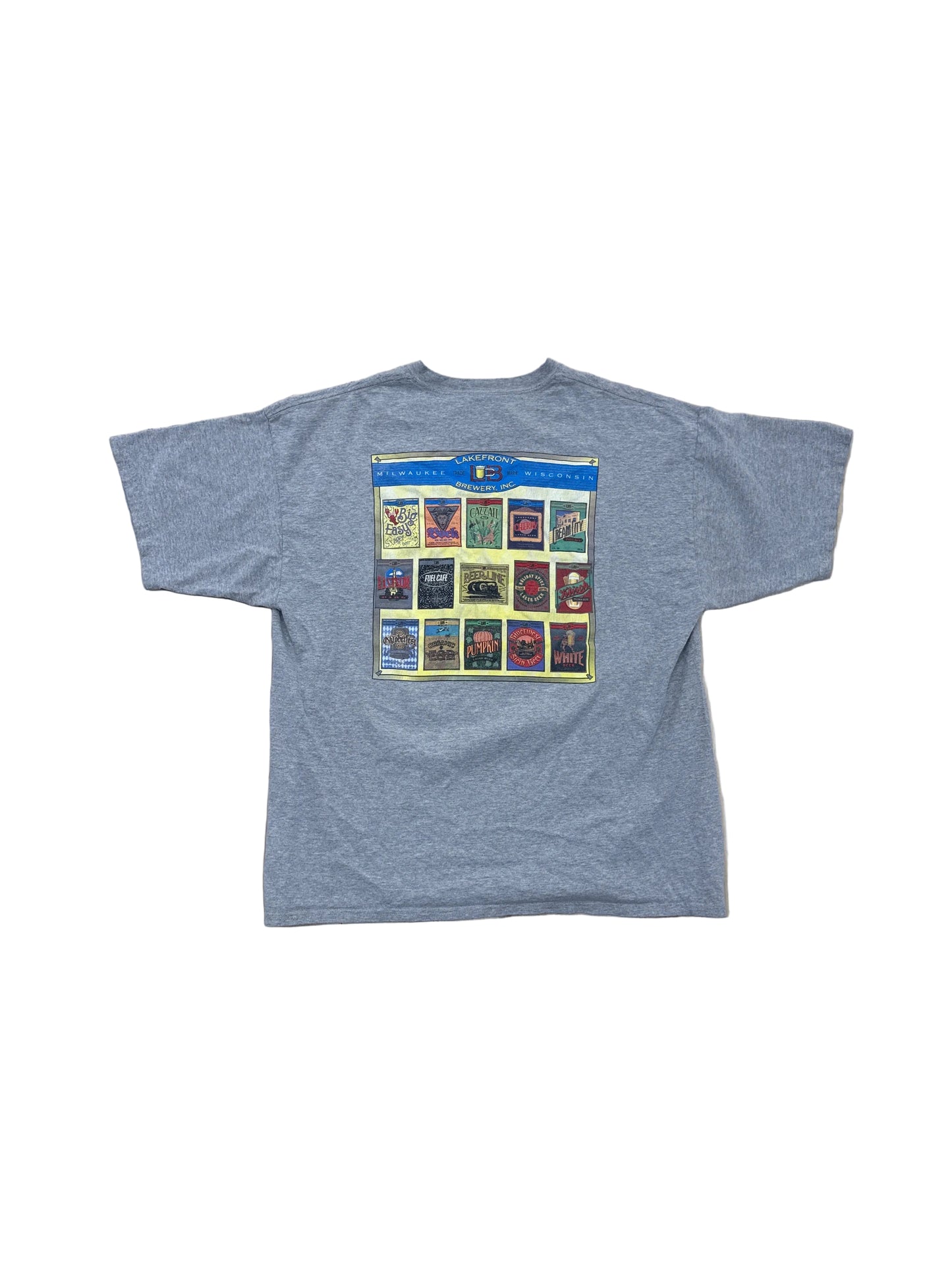 Vintage Lakefront Brewery T-Shirt - XL