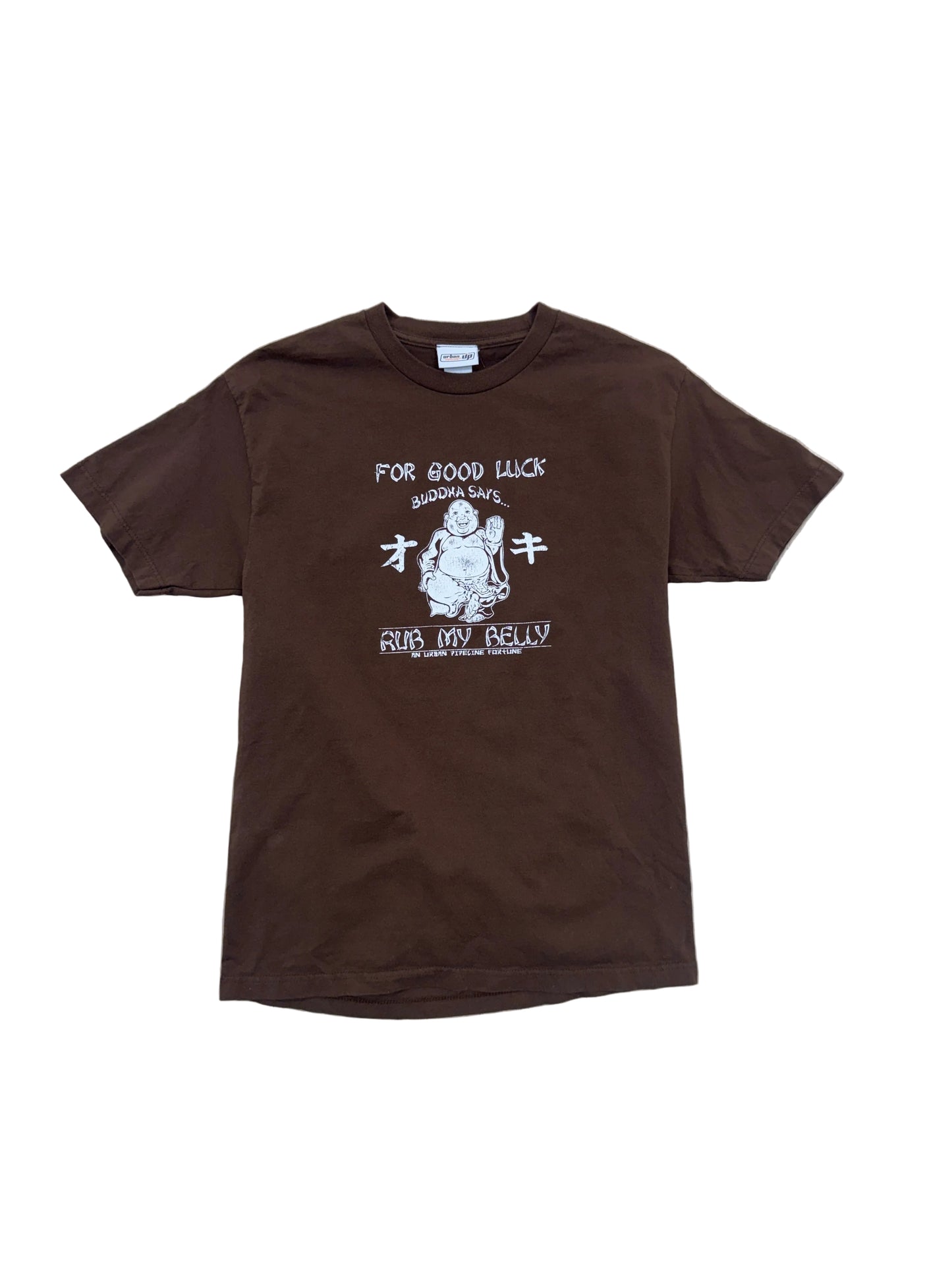 Vintage Buddha “Rub My Belly” T-Shirt - Large