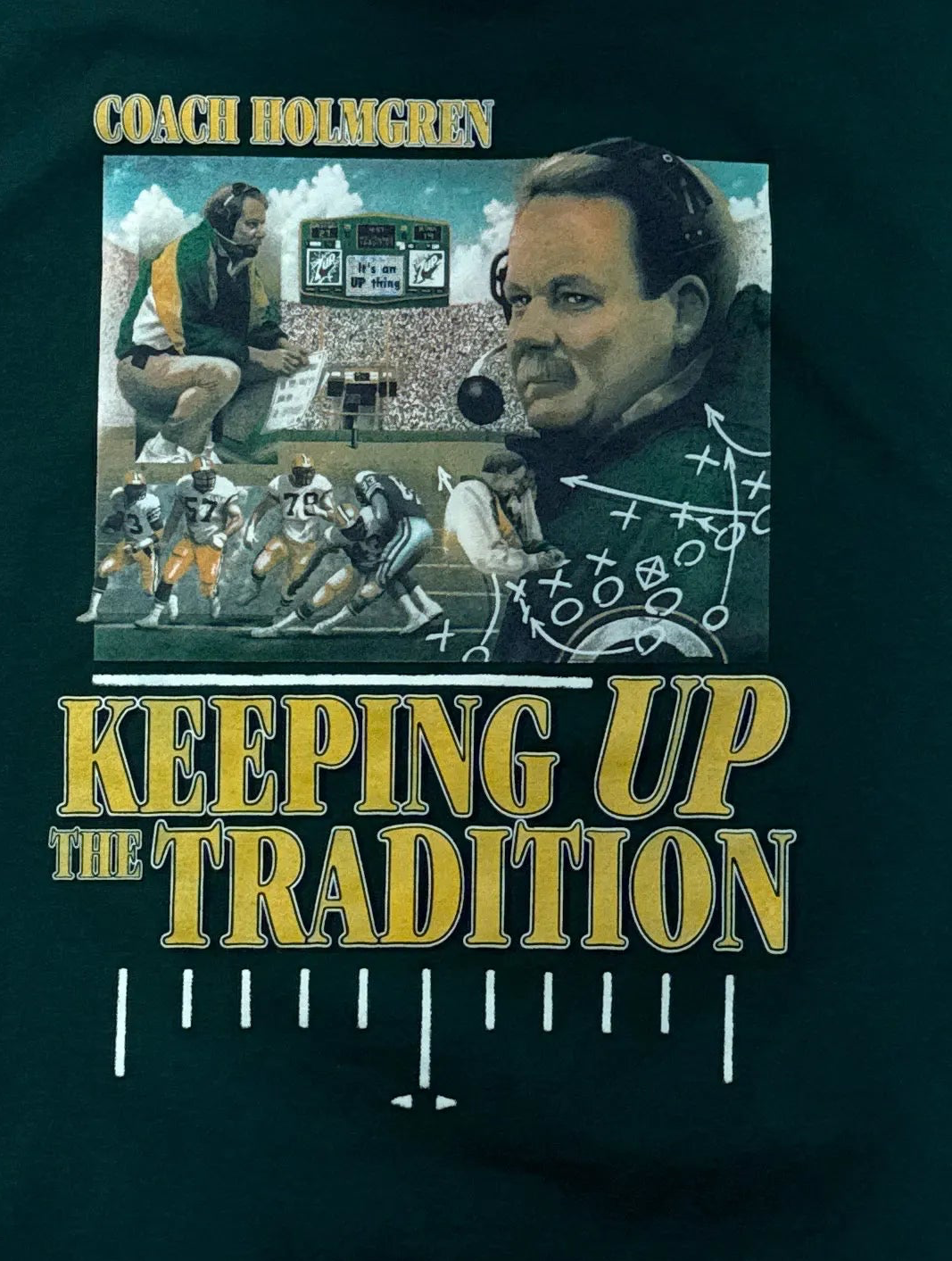 Vintage Coach Holmgren Packers T-Shirt - XL