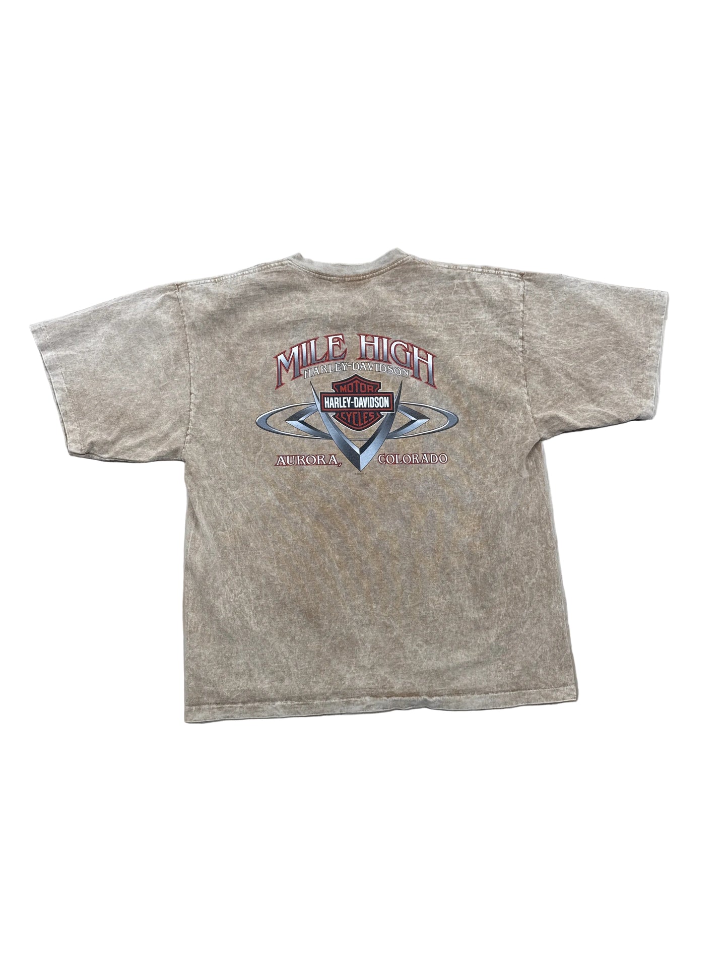 Vintage 2004 Harley Davidson Colorado T-Shirt - XL