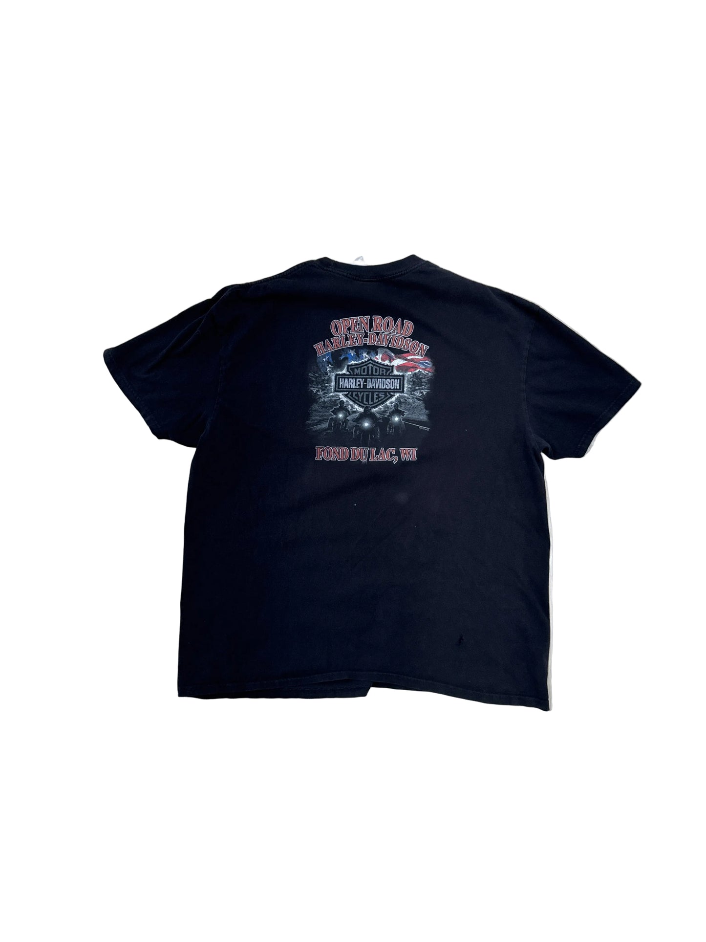 2010 Harley Davidson Wisconsin T-Shirt - XL