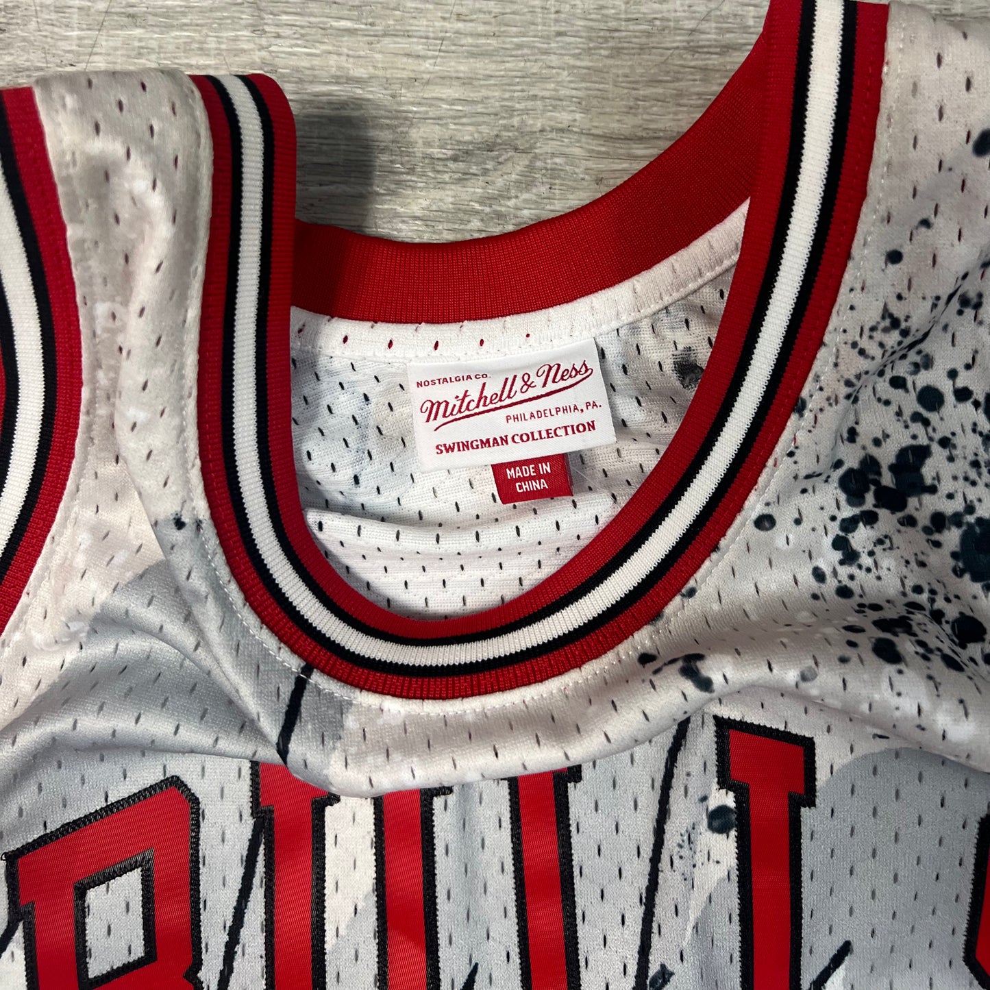 Bulls #7 Kukoc Basketball Jersey - L