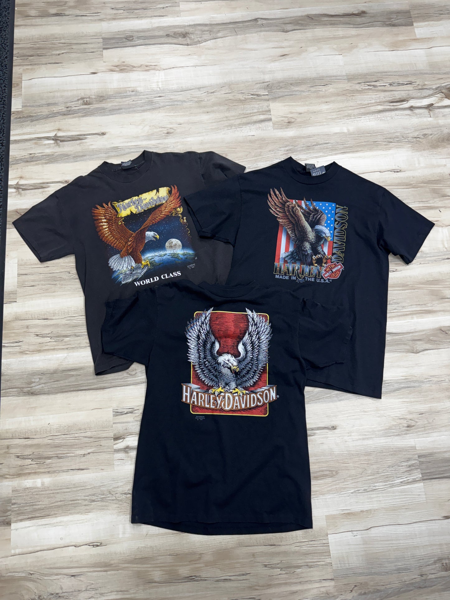 Harley Davidson 3D Emblem 3 Pack