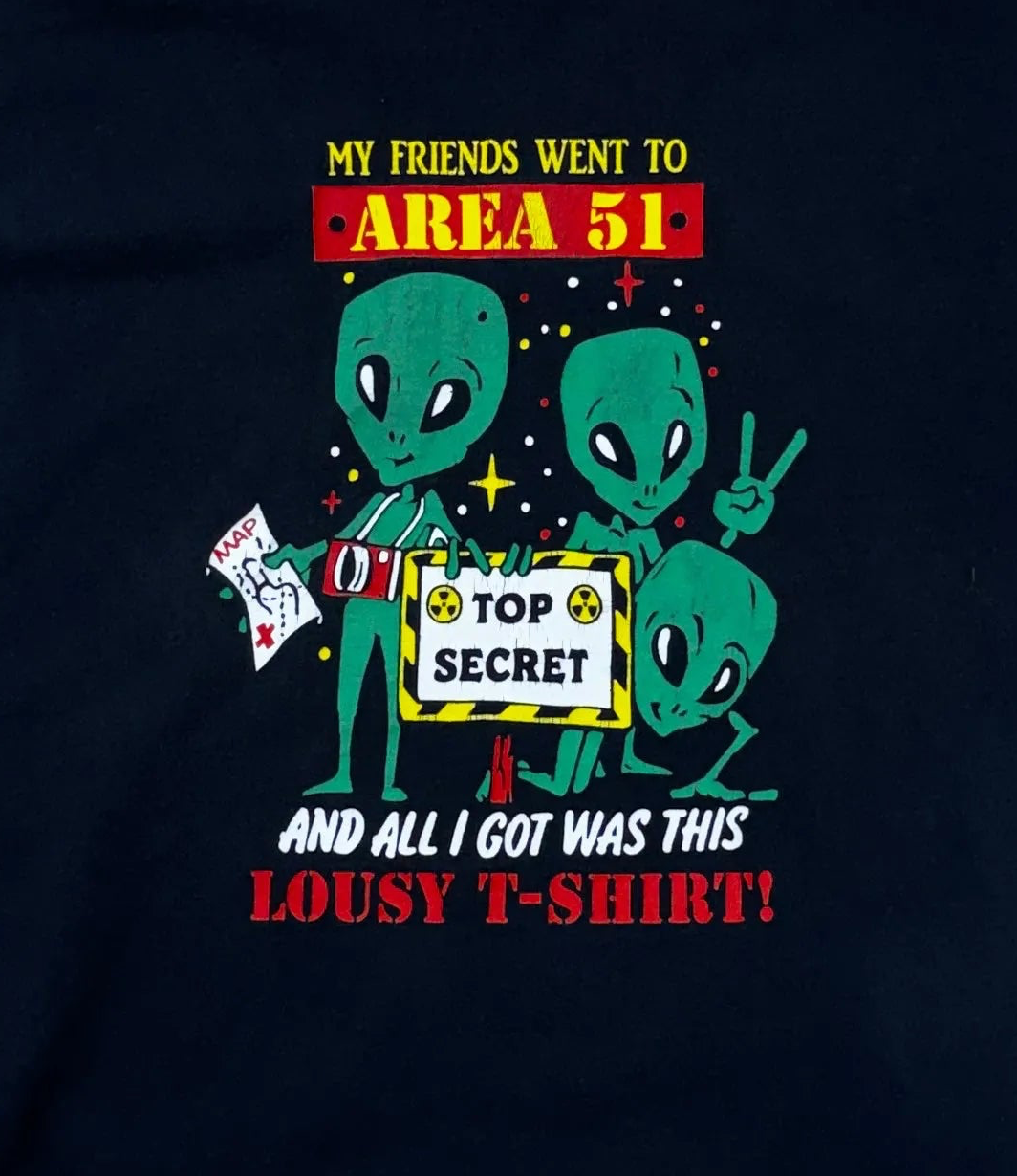 Vintage Area 51 T-Shirt - XL