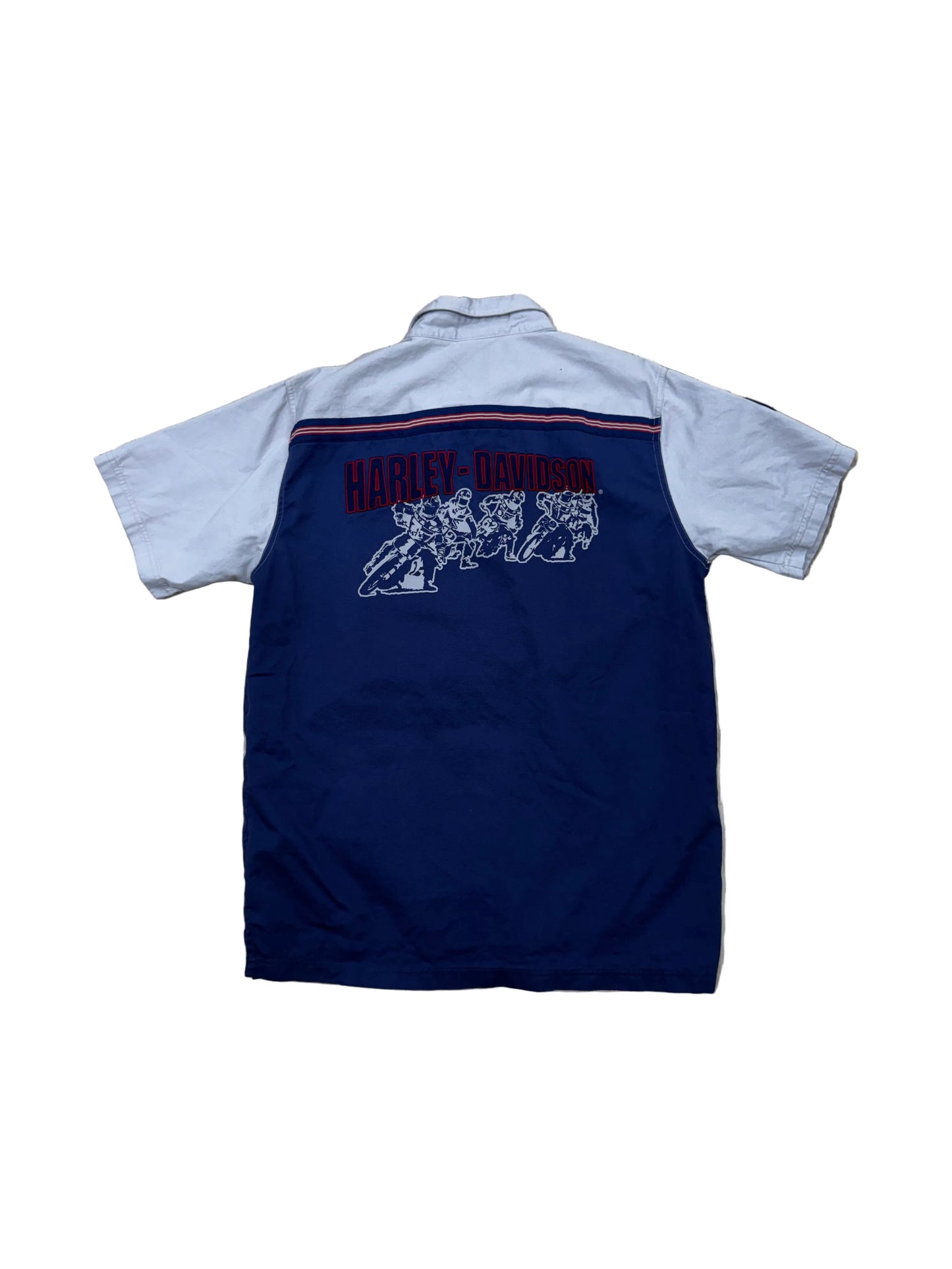 Harley Davidson Button Up Shirt - Large