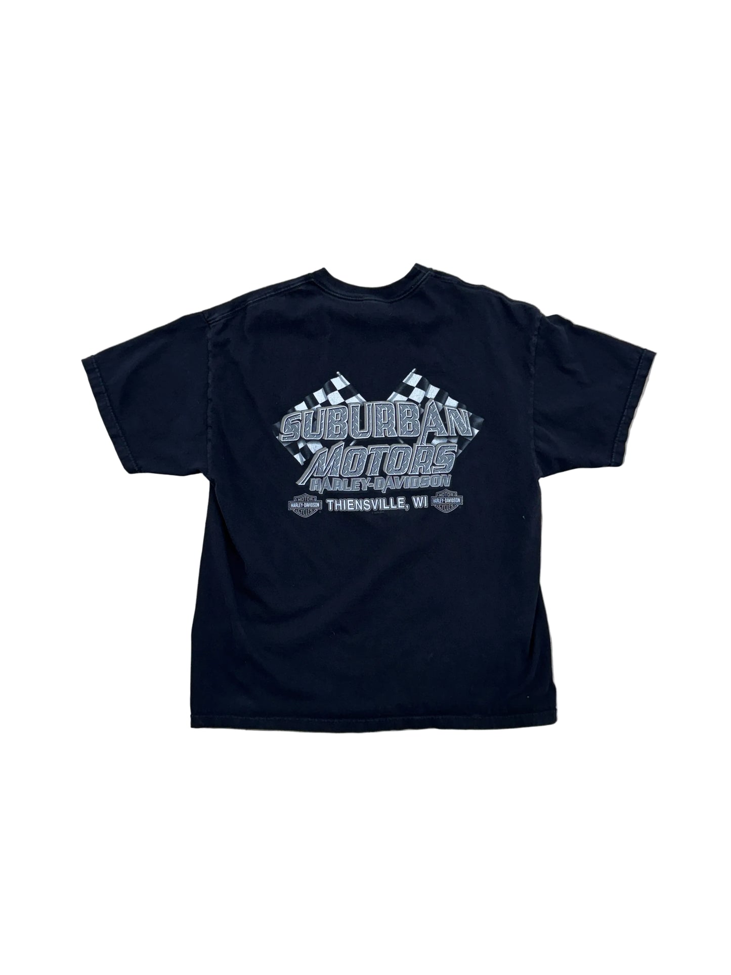 Vintage 2006 Harley Davidson Wisconsin T-Shirt - Large