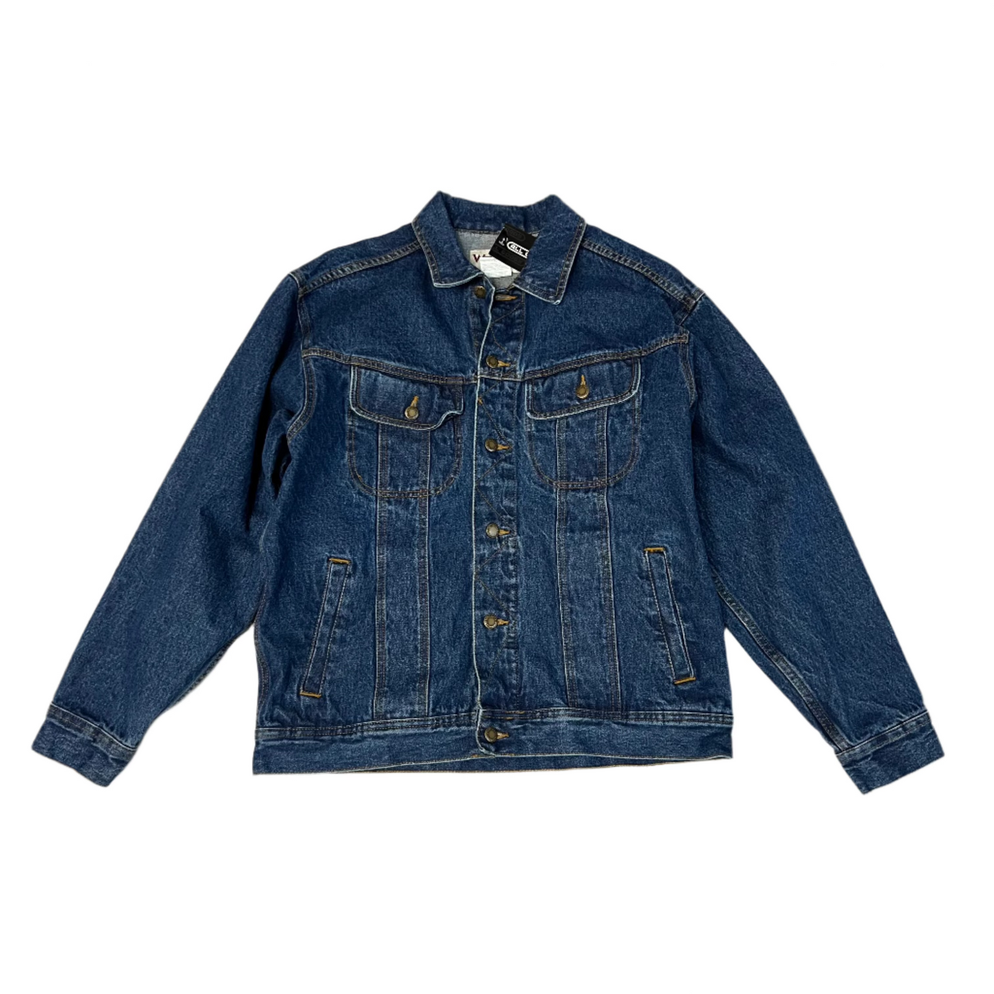 Wrangler Dark Wash Jean Jacket - L