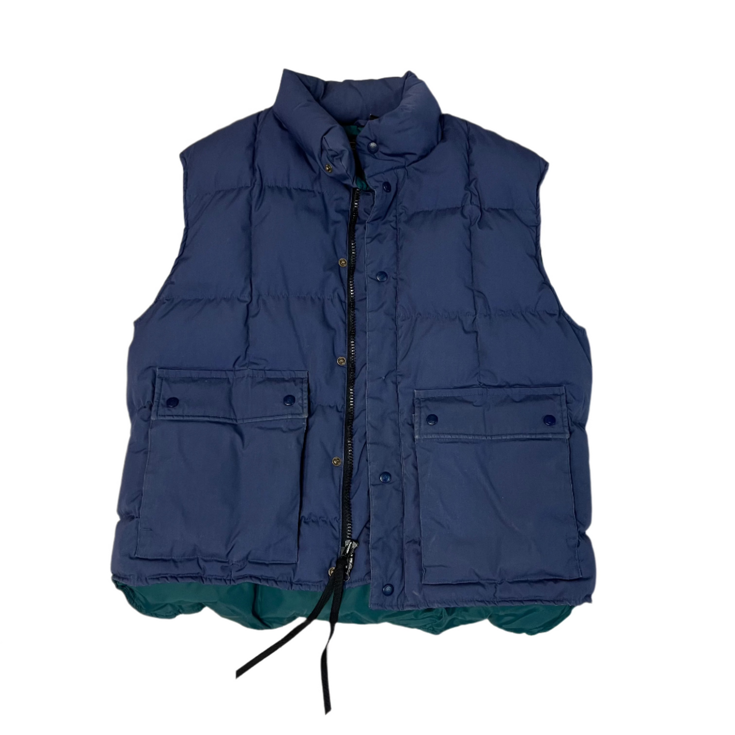 Eddie Bauer Blue Puffer Vest - XL
