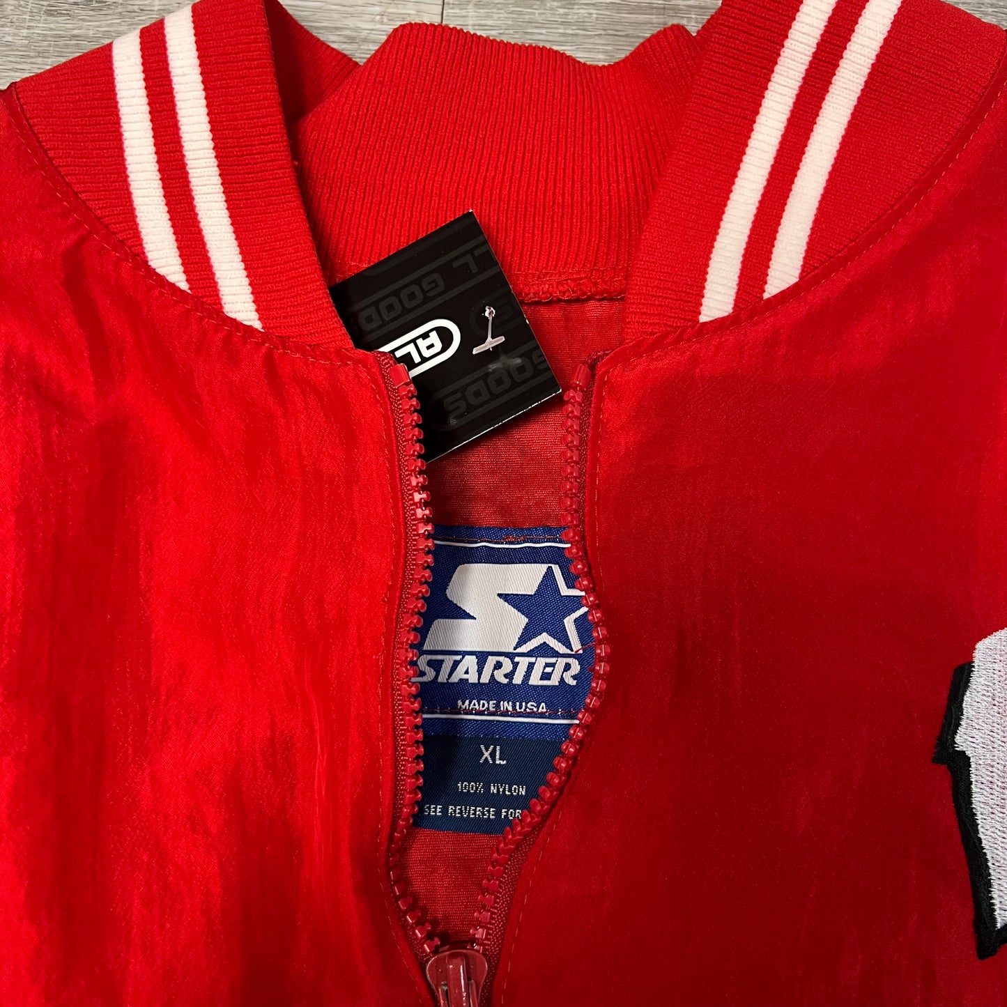 Wisconsin Badgers Half Zip Windbreaker Jacket - XL