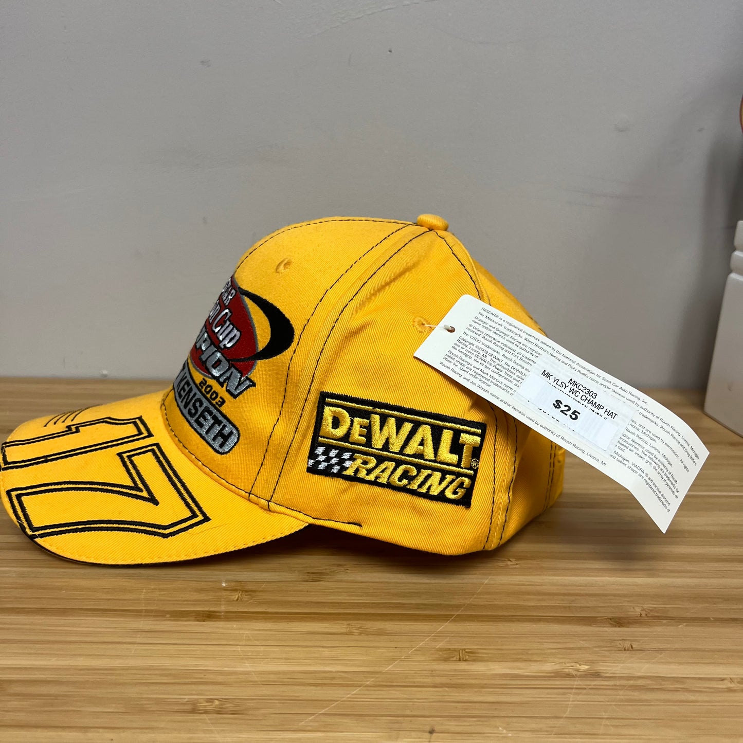 NASCAR Winston Cup Champion #17 Matt Kenseth 2003 Racing Hat