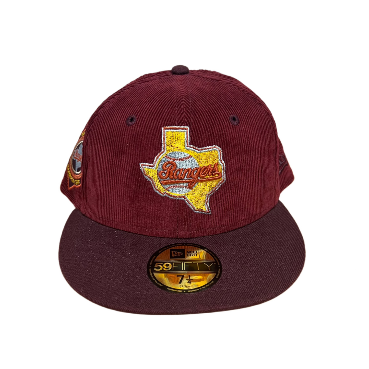 Texas Rangers Fitted Hat - 7 1/4