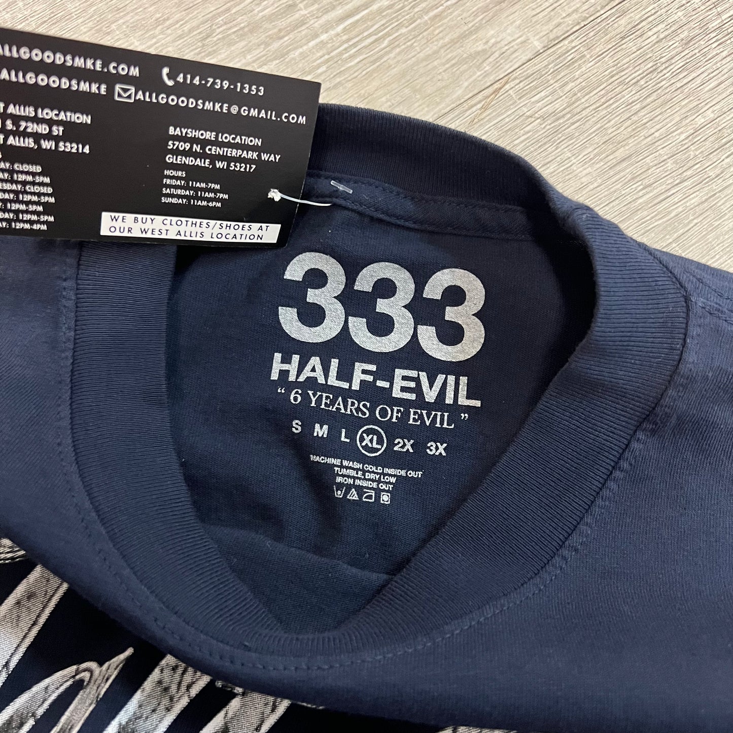 Half Evil Shirt - XL