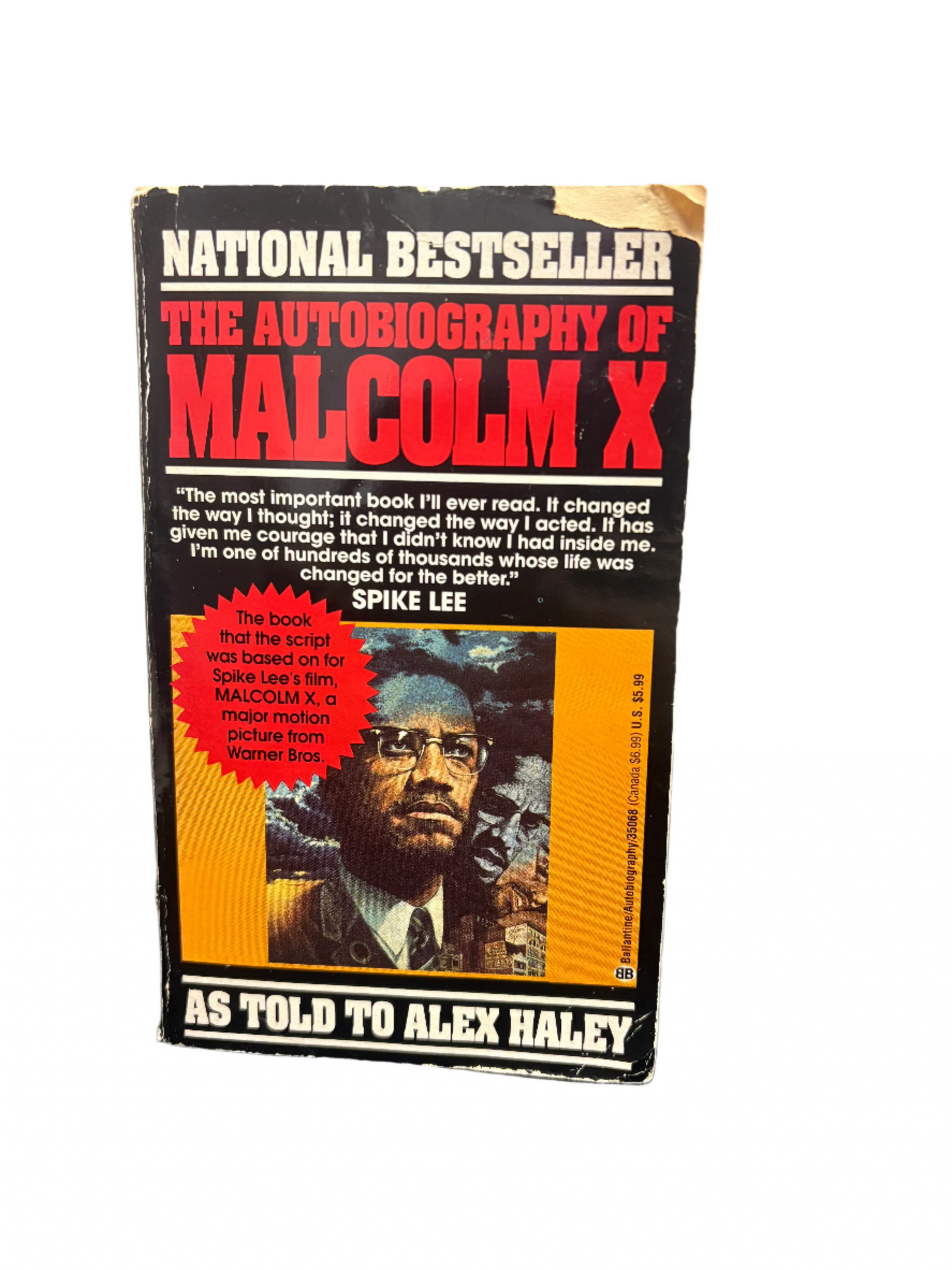 The Autobiography Of Malcolm X Book
