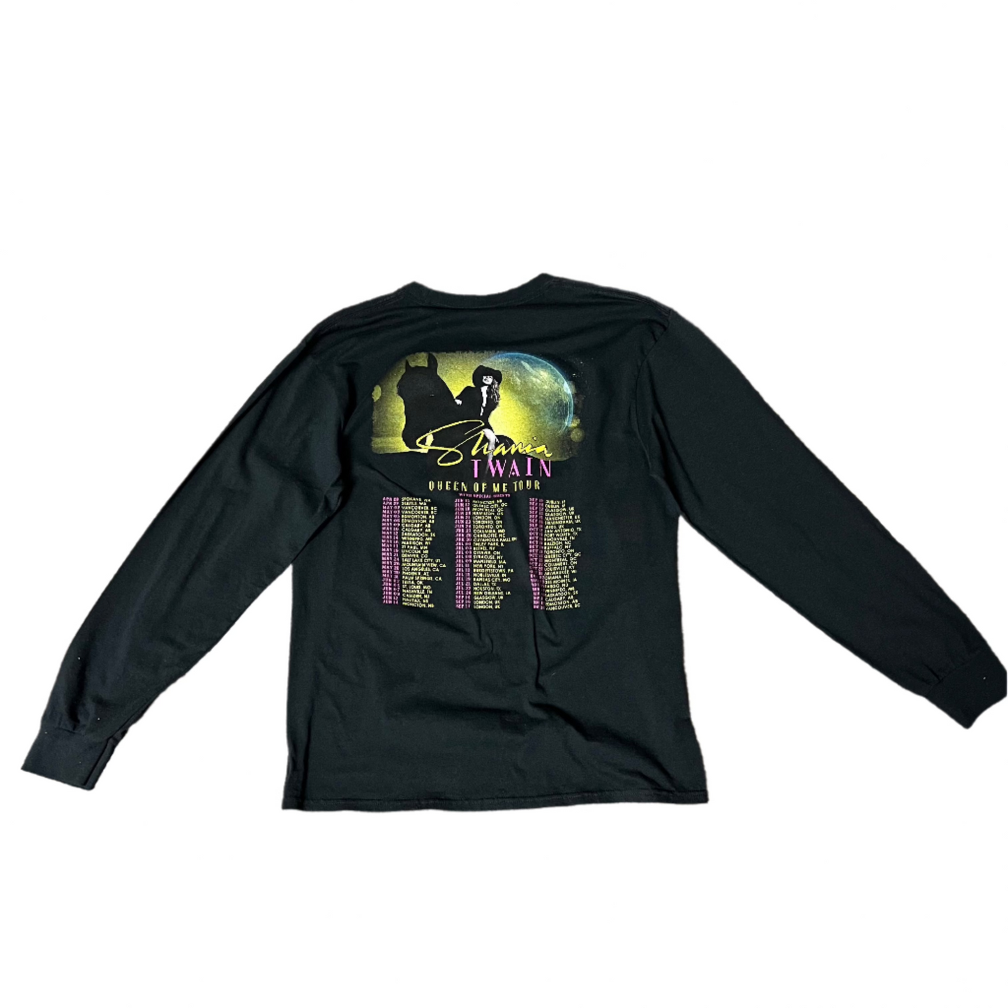 Shania Twain Queen Of Me Tour T-Shirt - Large